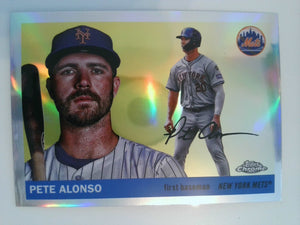 2025 Topps Chrome Platinum Baseball Refractors Pete Alonso #193