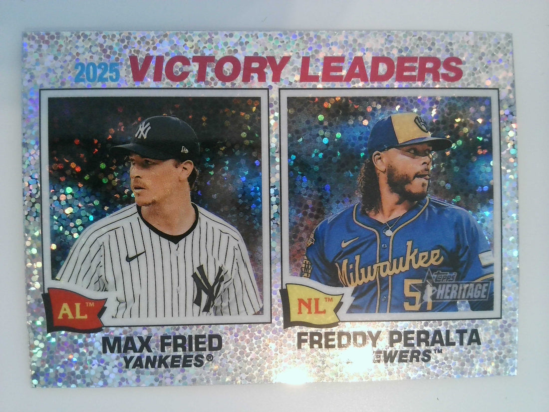 2026 Heritage Chrome Silver Sparkle (Max Fried / Freddy Peralta) #5