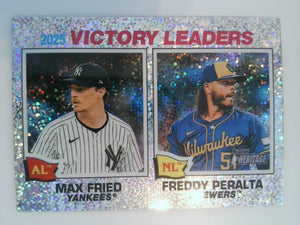 2026 Heritage Chrome Silver Sparkle (Max Fried / Freddy Peralta) #5