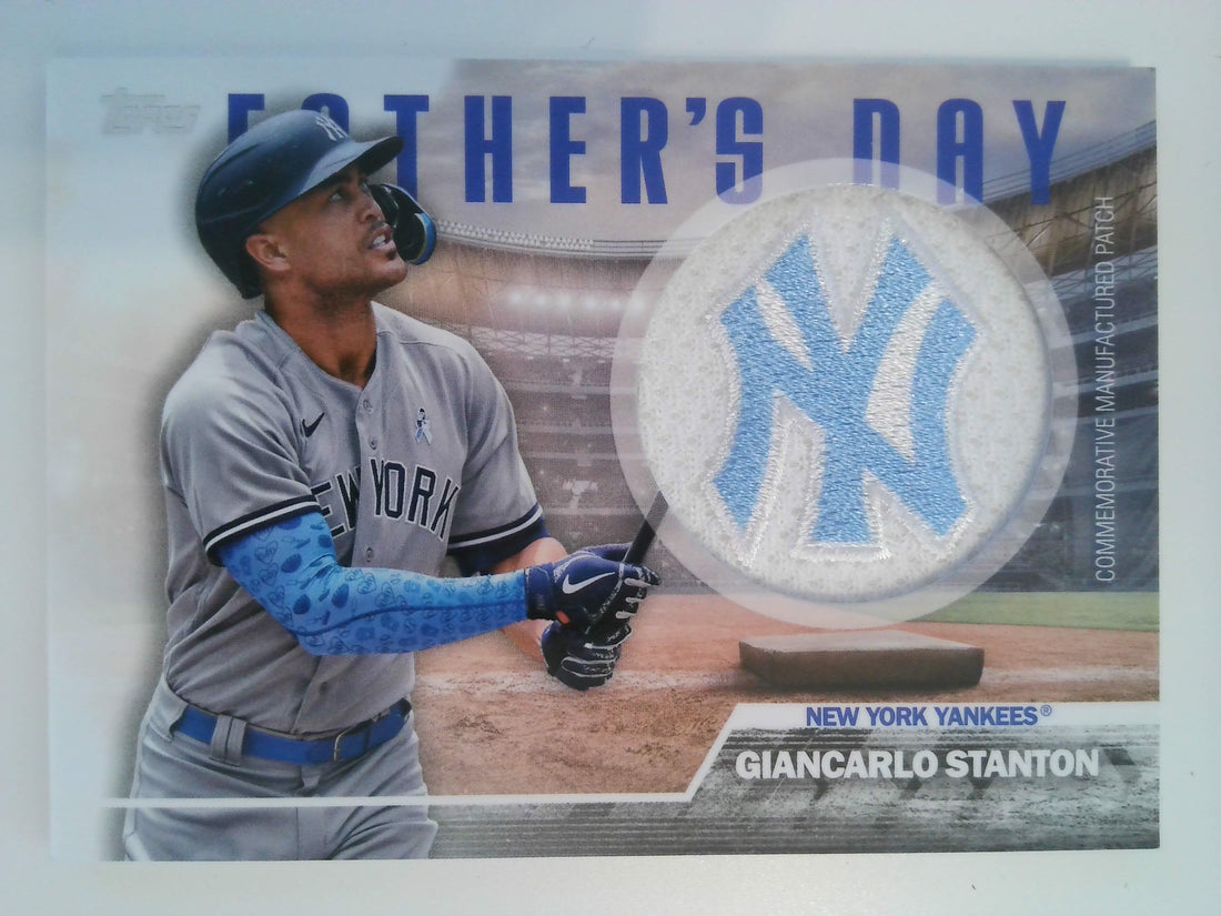 2023 ToppsFather's Day Commemorative Patches Giancarlo Stanton #FD-GST