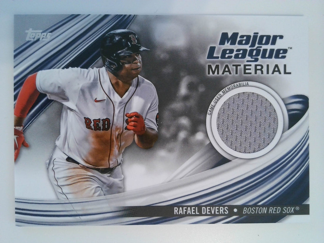 2020 Topps Update Baseball Major League Material Relics Rafael Devers #MLM-RD