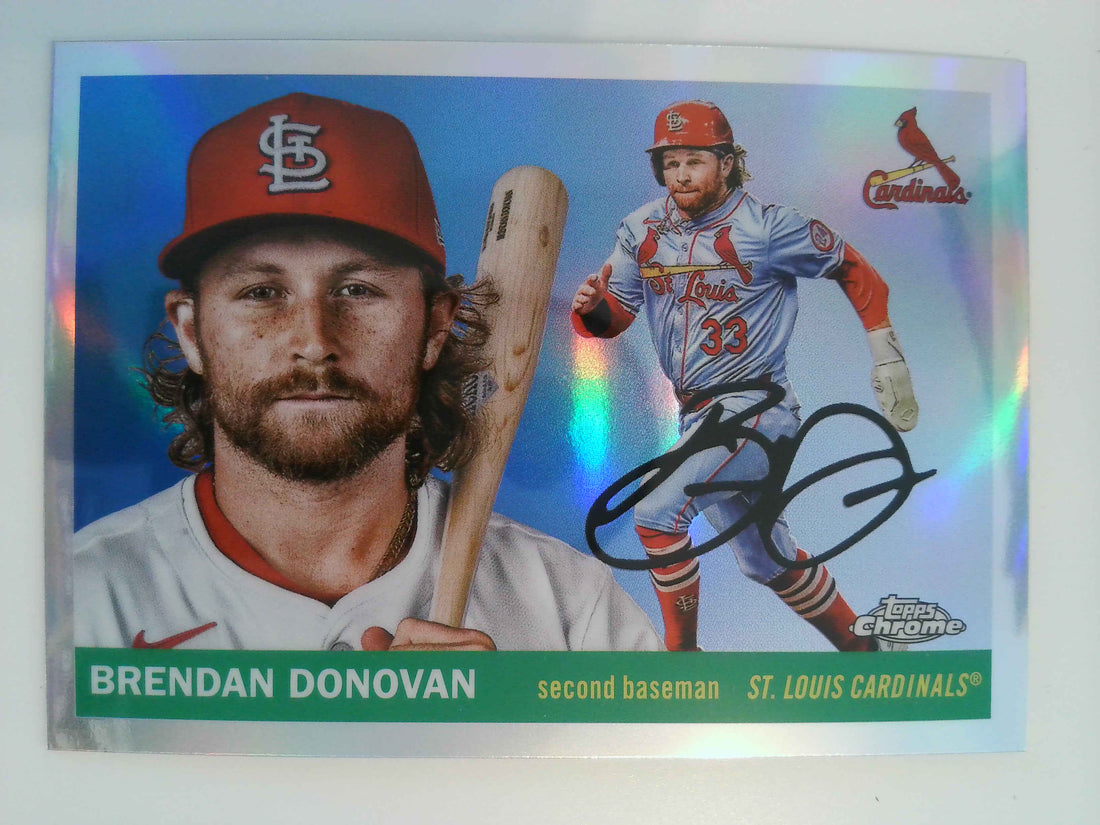 2025 Topps Chrome Platinum Baseball Refractors Brendan Donovan #149