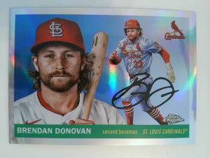 2025 Topps Chrome Platinum Baseball Refractors Brendan Donovan #149
