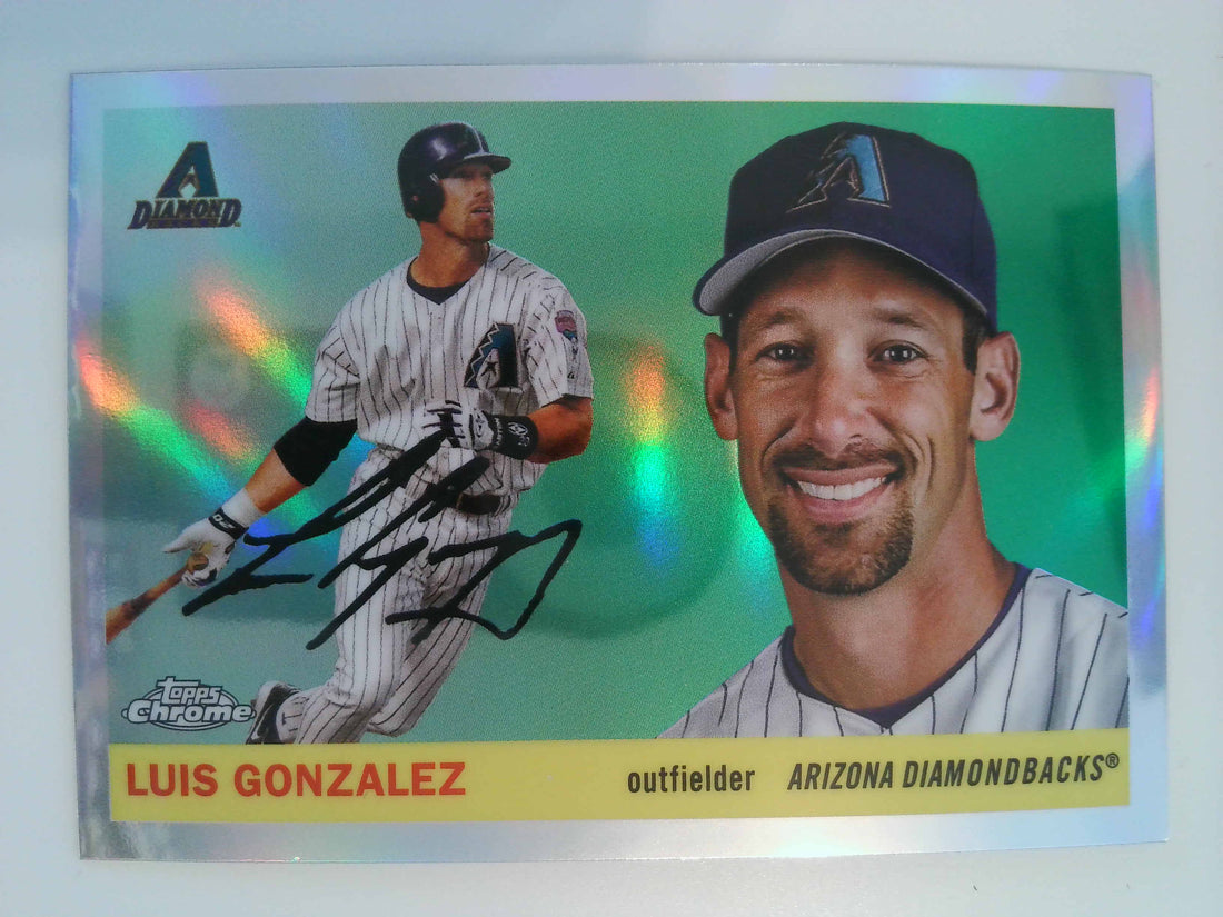 2025 Topps Chrome Platinum Baseball Refractors Luis Gonzalez #312