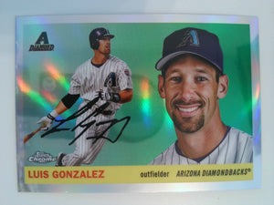2025 Topps Chrome Platinum Baseball Refractors Luis Gonzalez #312