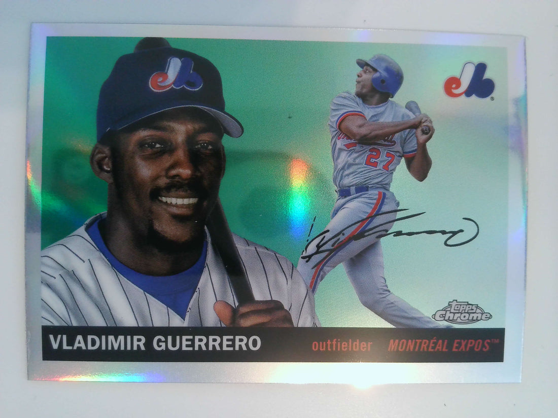 2025 Topps Chrome Platinum Baseball Refractors Vladimir Guerrero #406