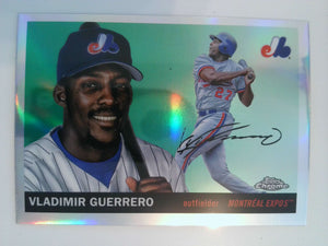 2025 Topps Chrome Platinum Baseball Refractors Vladimir Guerrero #406