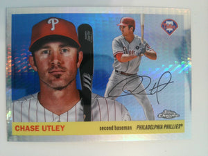 2025 Topps Chrome Platinum Baseball Prism Refractors Chase Utley #479