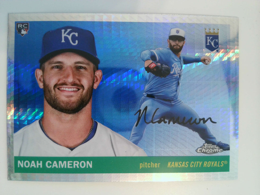 2025 Topps Chrome Platinum Baseball Prism Refractors Noah Cameron #218 Rookie