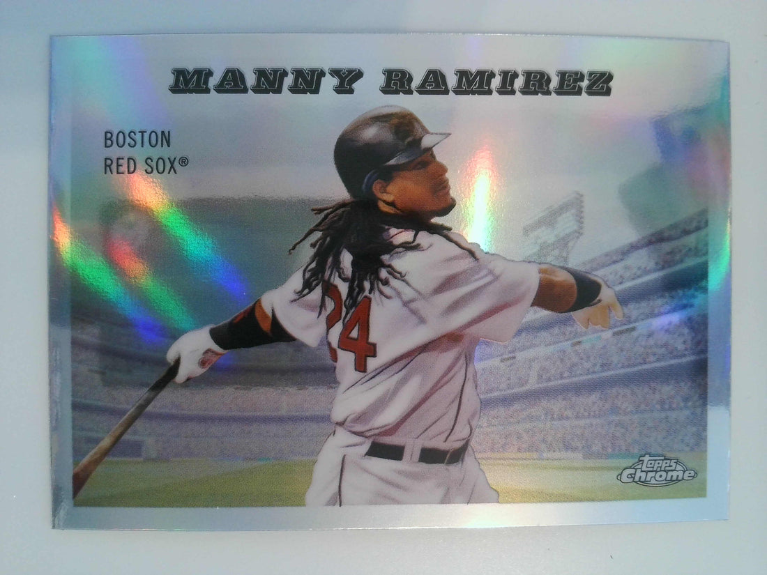 2025 Topps Chrome Platinum 1955 Topps Rails and Sails Manny Ramirez #55RS-12