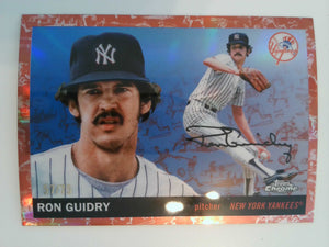2025 Chrome Platinum Platinum Toile Cream / Rose Gold 57/75 Ron Guidry #481