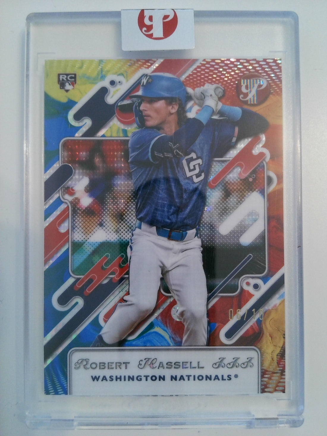 2025 Topps Pristine Primaries Refractors 06/10 Robert Hassell III #244 Rookie
