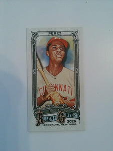2025 Topps Allen & Ginter Baseball Mini A & G Back Tony Perez #314