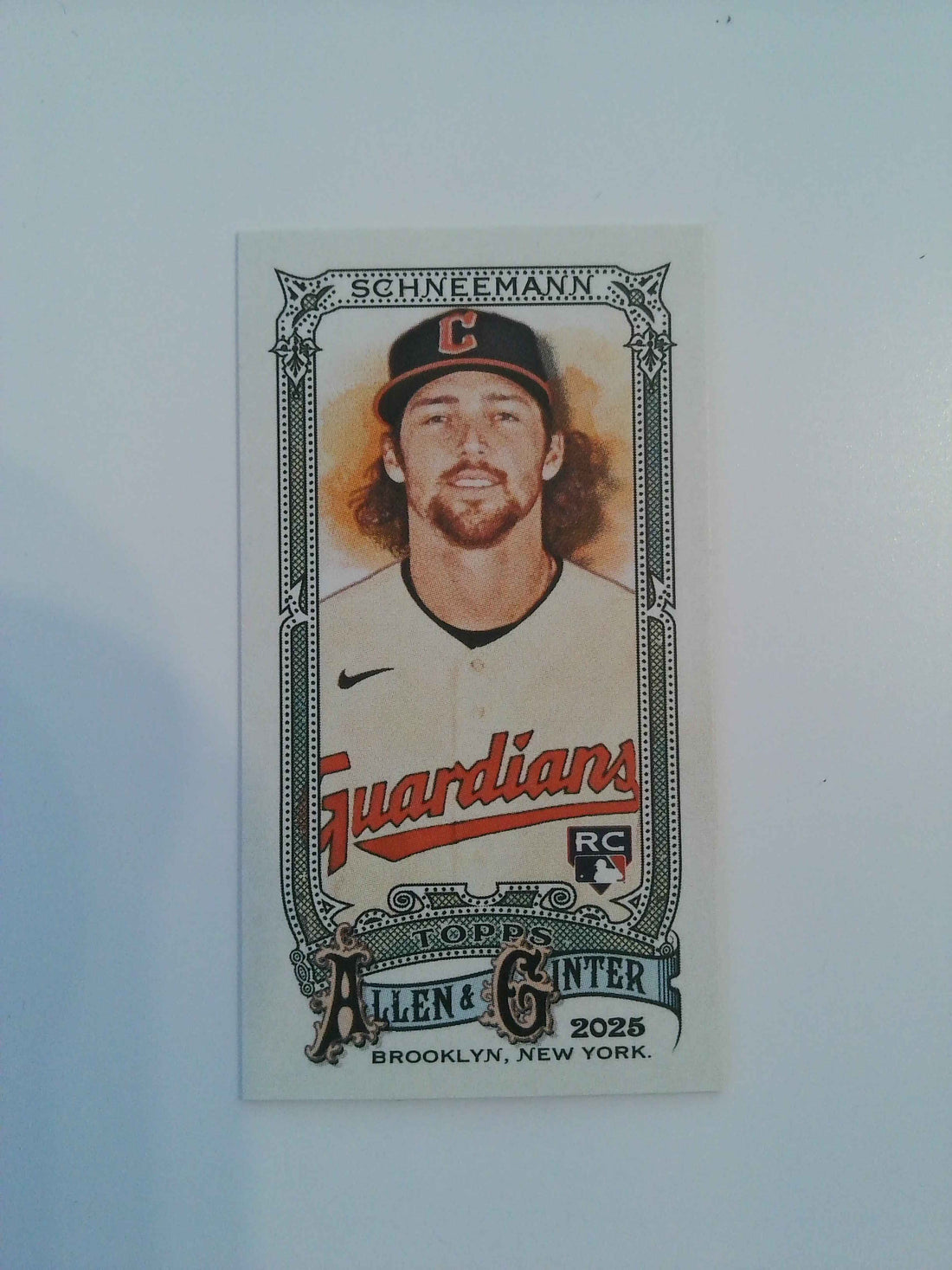 2025 Topps Allen & Ginter Baseball Mini A & G Back Daniel Schneemann #233 Rookie