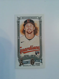 2025 Topps Allen & Ginter Baseball Mini A & G Back Daniel Schneemann #233 Rookie