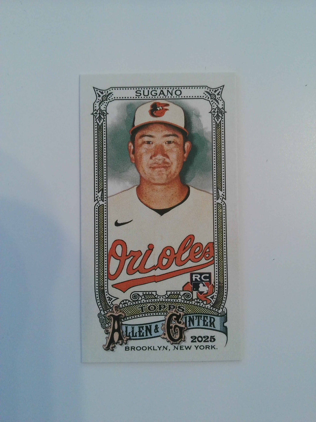 2025 Topps Allen & Ginter Baseball Mini A & G Back Coby Mayo #131 Rookie