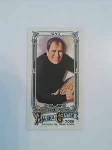 2025 Topps Allen & Ginter Baseball Mini Black Border Richard Kind #293