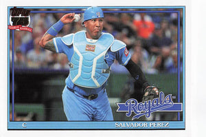 2026 Topps Baseball 1991 Topps Baseball Salvador Perez #91B2-9