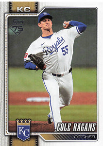 2026 Topps Baseball Cole Ragans #484
