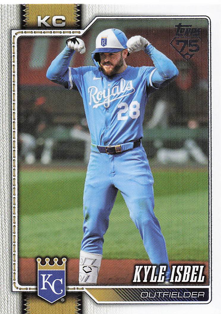 2026 Topps Baseball Kyle Isbel #689