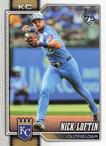 2026 Topps Baseball Nick Loftin #452