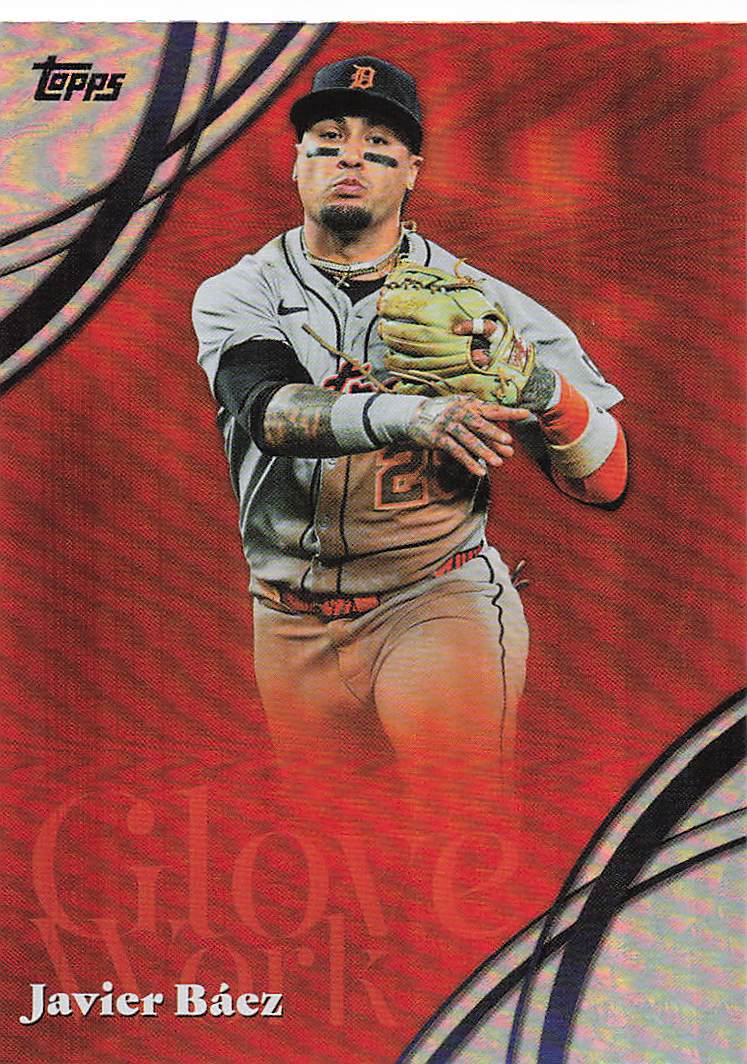 2026 Topps Baseball Glove Work Javier Báez #GW-22