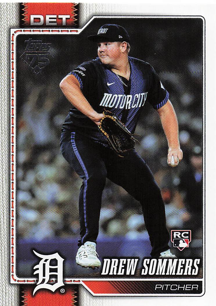 2026 Topps Baseball Drew Sommers #387 Rookie