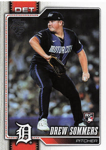 2026 Topps Baseball Drew Sommers #387 Rookie