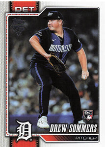 2026 Topps Baseball Drew Sommers #387 Rookie