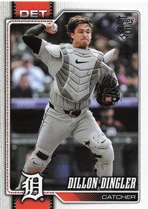 2026 Topps Baseball Dillon Dingler #351