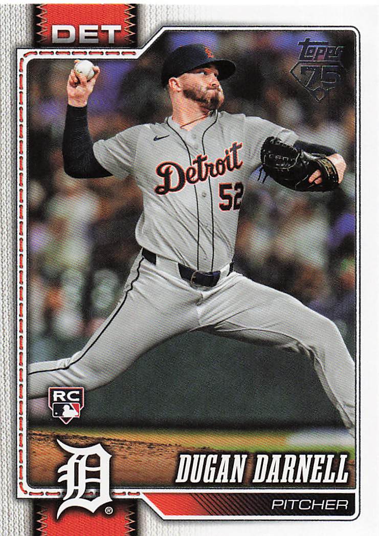 2026 Topps Baseball Dugan Darnell #683 Rookie