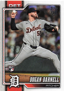 2026 Topps Baseball Dugan Darnell #683 Rookie