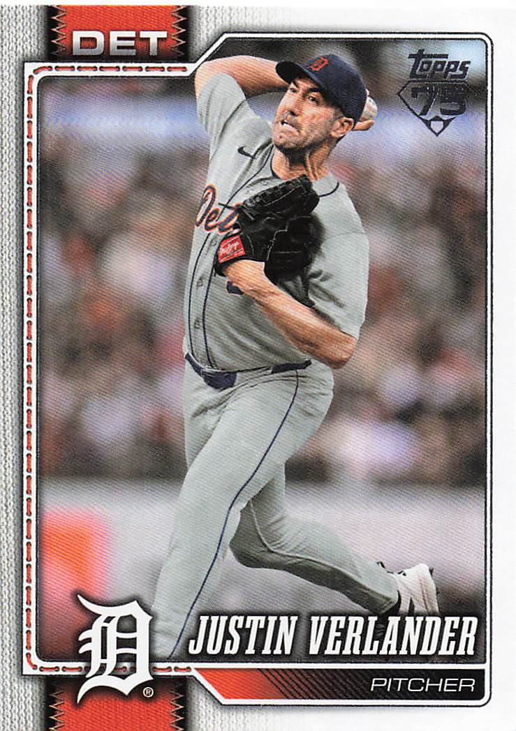 2026 Topps Baseball Justin Verlander #415