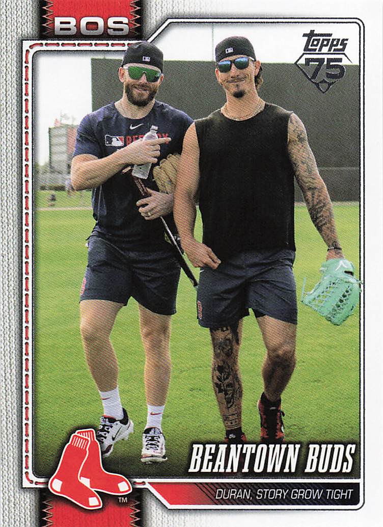 2026 Topps Baseball Beantown Buds (Jarren Duran / Trevor Story) #576