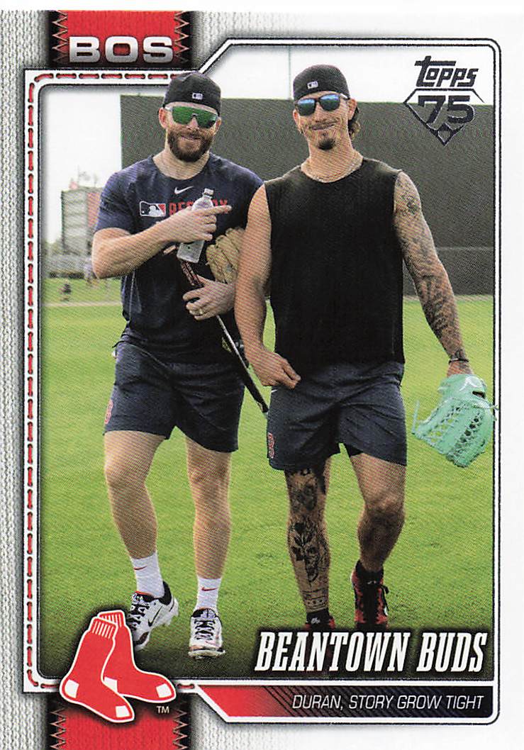 2026 Topps Baseball Beantown Buds (Jarren Duran / Trevor Story) #576