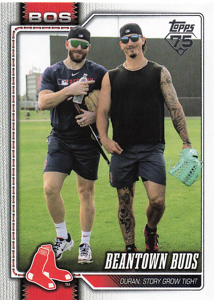 2026 Topps Baseball Beantown Buds (Jarren Duran / Trevor Story) #576