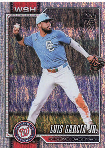 2026 Topps Baseball Holo Foil Luis García Jr. #364