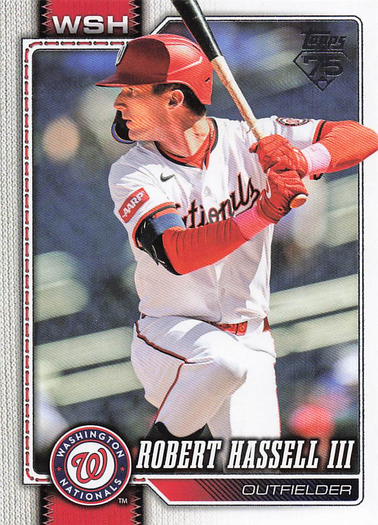 2026 Topps Baseball Robert Hassell III #582