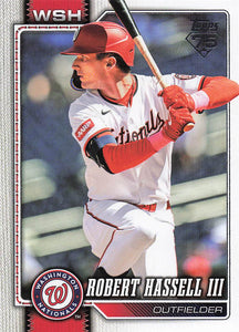 2026 Topps Baseball Robert Hassell III #582