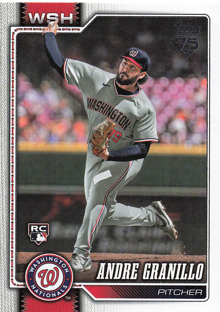 2026 Topps Baseball Andre Granillo #674 Rookie