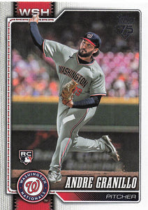 2026 Topps Baseball Andre Granillo #674 Rookie