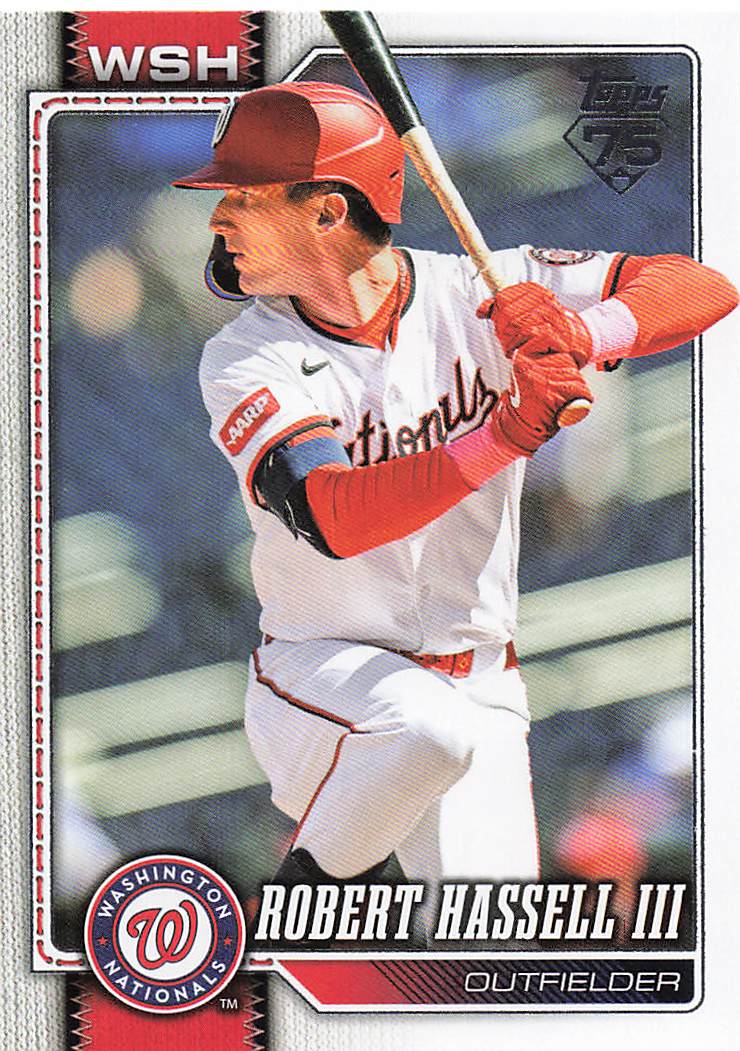 2026 Topps Baseball Robert Hassell III #582