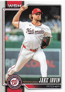 2026 Topps Baseball Jake Irvin #487