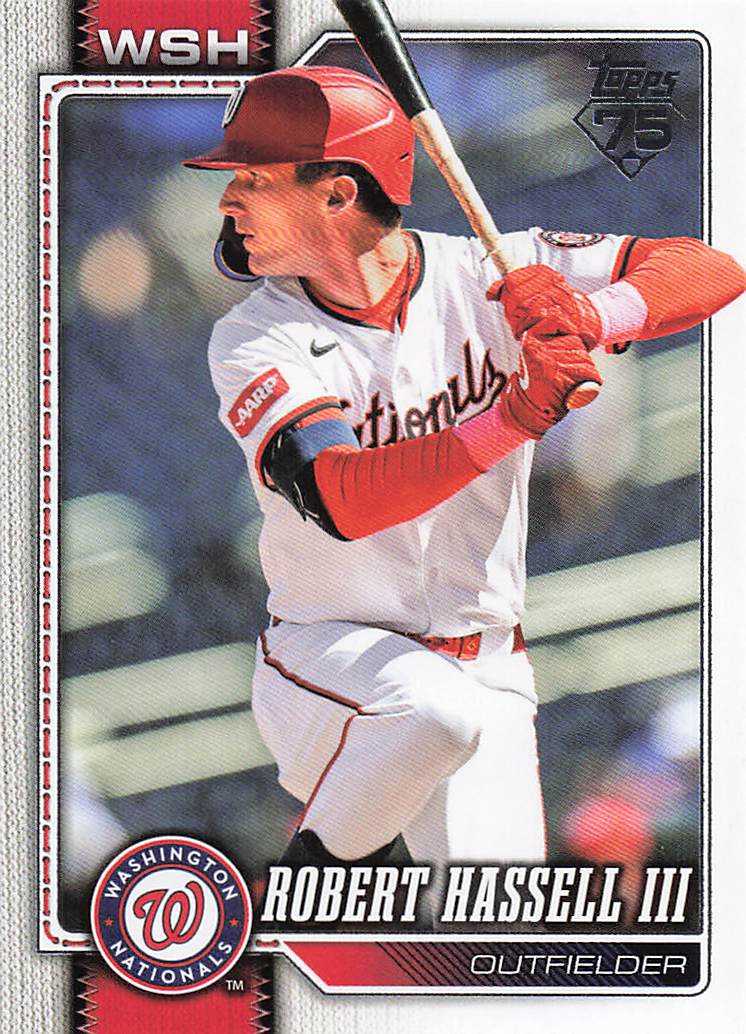 2026 Topps Baseball Robert Hassell III #582
