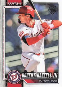 2026 Topps Baseball Robert Hassell III #582