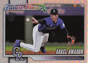 2026 Topps Baseball Rainbow Foil Adael Amador #359