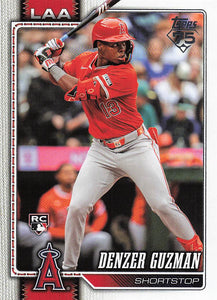 2026 Topps Baseball Denzer Guzman #435 Rookie