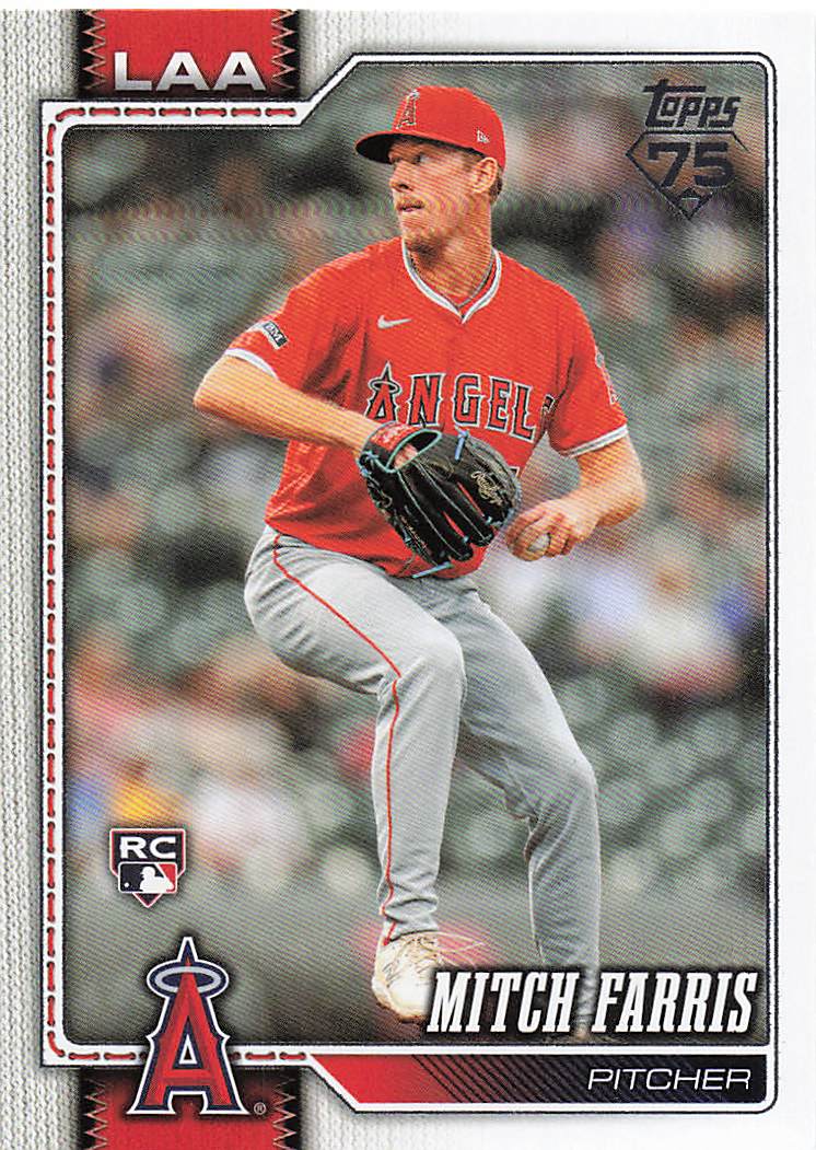 2026 Topps Baseball Mitch Farris #609 Rookie