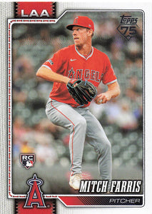 2026 Topps Baseball Mitch Farris #609 Rookie