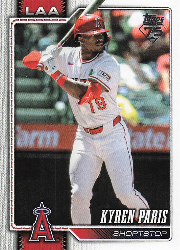 2026 Topps Baseball Kyren Paris #378